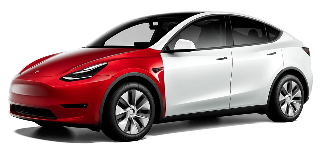 A full front package on any Tesla Model Y or Model 3